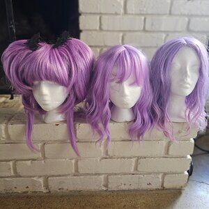 Wigs Purple